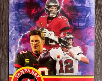 Tom Brady 2020 Rookie Gems Limited Edition Gold Free Agent Tampa Bay Buccaneers Football Card