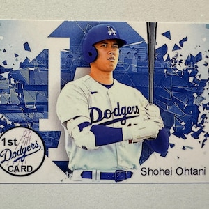 Tarjeta de los Dodgers de Shohei Ohtani 2024, edición limitada, numerada individualmente (n.° de/1000)