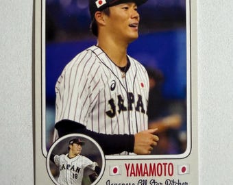 Yoshinobu Yamamoto, lanciatore giapponese All Star, carta da principiante 1 di 1000
