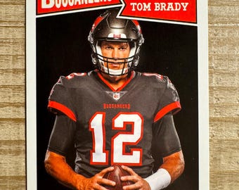 Cartão de futebol americano Tom Brady 2020 Pro Gem Tampa Bay Buccaneers