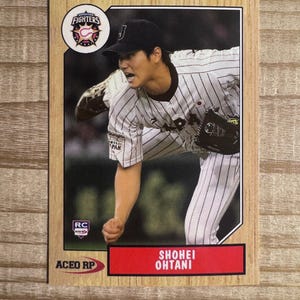 Ohtani Rookie Card - Etsy