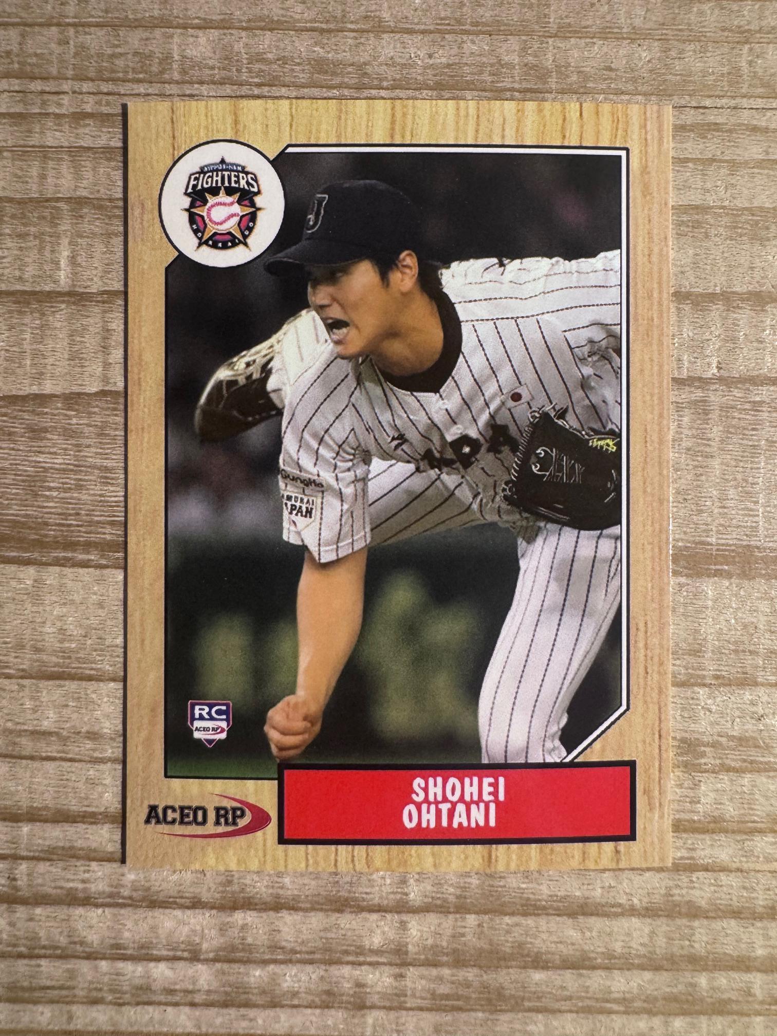 大谷翔平 2013 ACEO RP RC ルーキー投手野球カード - 日本ハム
