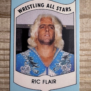 Ric Flair Wrestling All Stars #27 - heruitgegeven worstelkaart 1982
