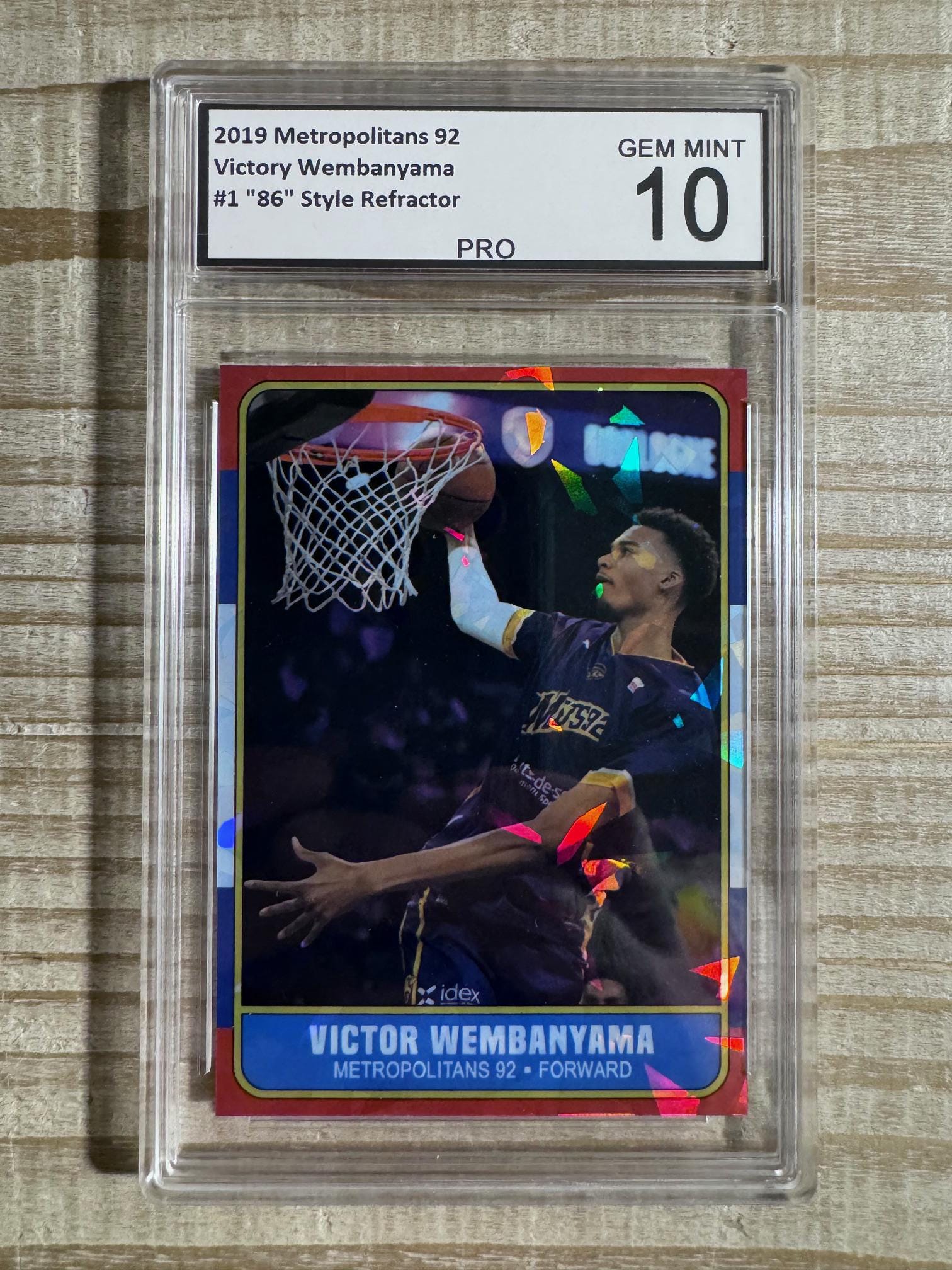 Victor Wembanyama 2019 Metropolitans 98 