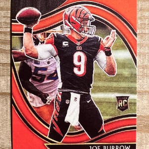 Joe Burrow 2020 Rookie Wählen Sie Stil RP Fußballkarte - Cincinnati Bengals