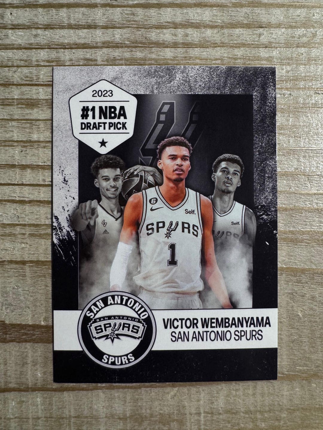Victor Wembanyama 2023 #1 Draft Pick Rookie Card - San Antonio  display picture 1