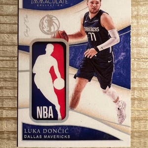 Tarjeta de baloncesto de Luka Doncic, novato RP 2019 - Dallas Mavericks