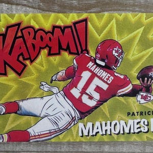Patrick Mahomes 2021 Kaboom RP Card Kansas City Chiefs