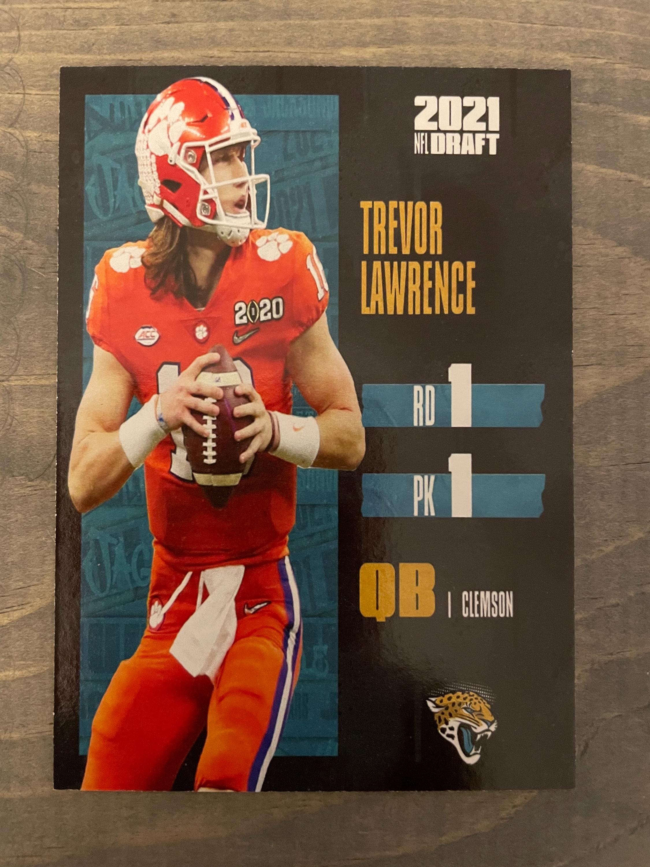 トレバー・ローレンス 2021 NFLドラフトスター ルーキーカード