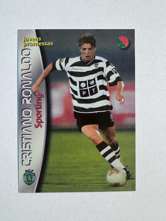 Cristiano Ronaldo 2003 Sporting RP Soccer (Football) Card