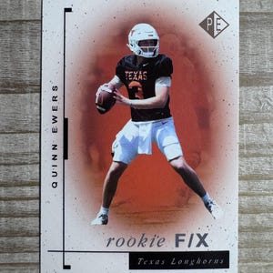 Quinn Ewers 2023 Profector's Edge Rookie F/X College Football Rookie Karte - Texas Longhorns