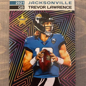 Trevor Lawrence 2021 Star Rookie Rookie Card - Jacksonville Jaguars