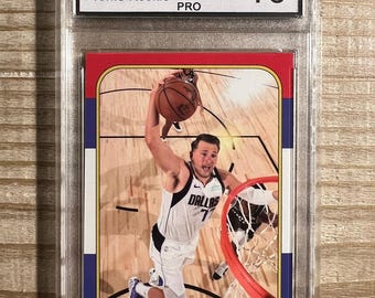 Luka Doncic 2018 "86 Style" Rookie Basketball Card GEM MINT 10 - Dallas Mavericks