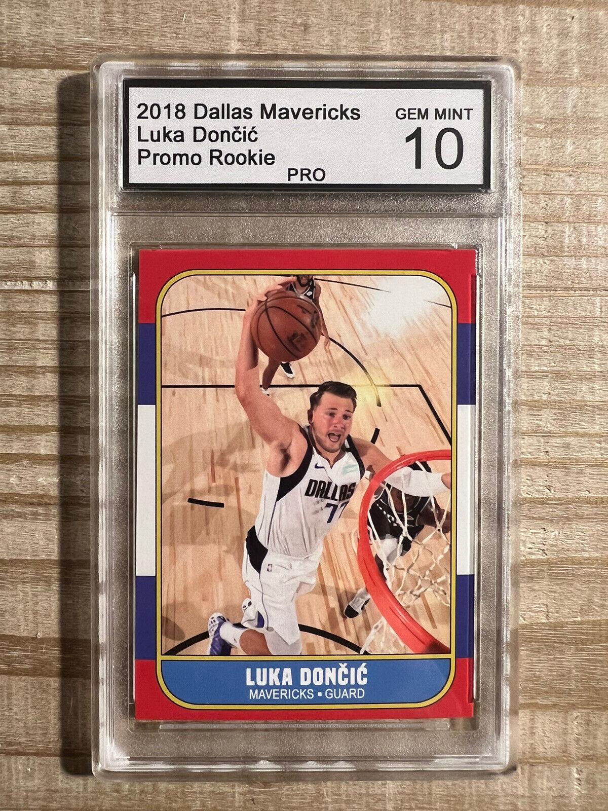 Luka Doncic Rookie Card Psa 10 - Etsy Canada