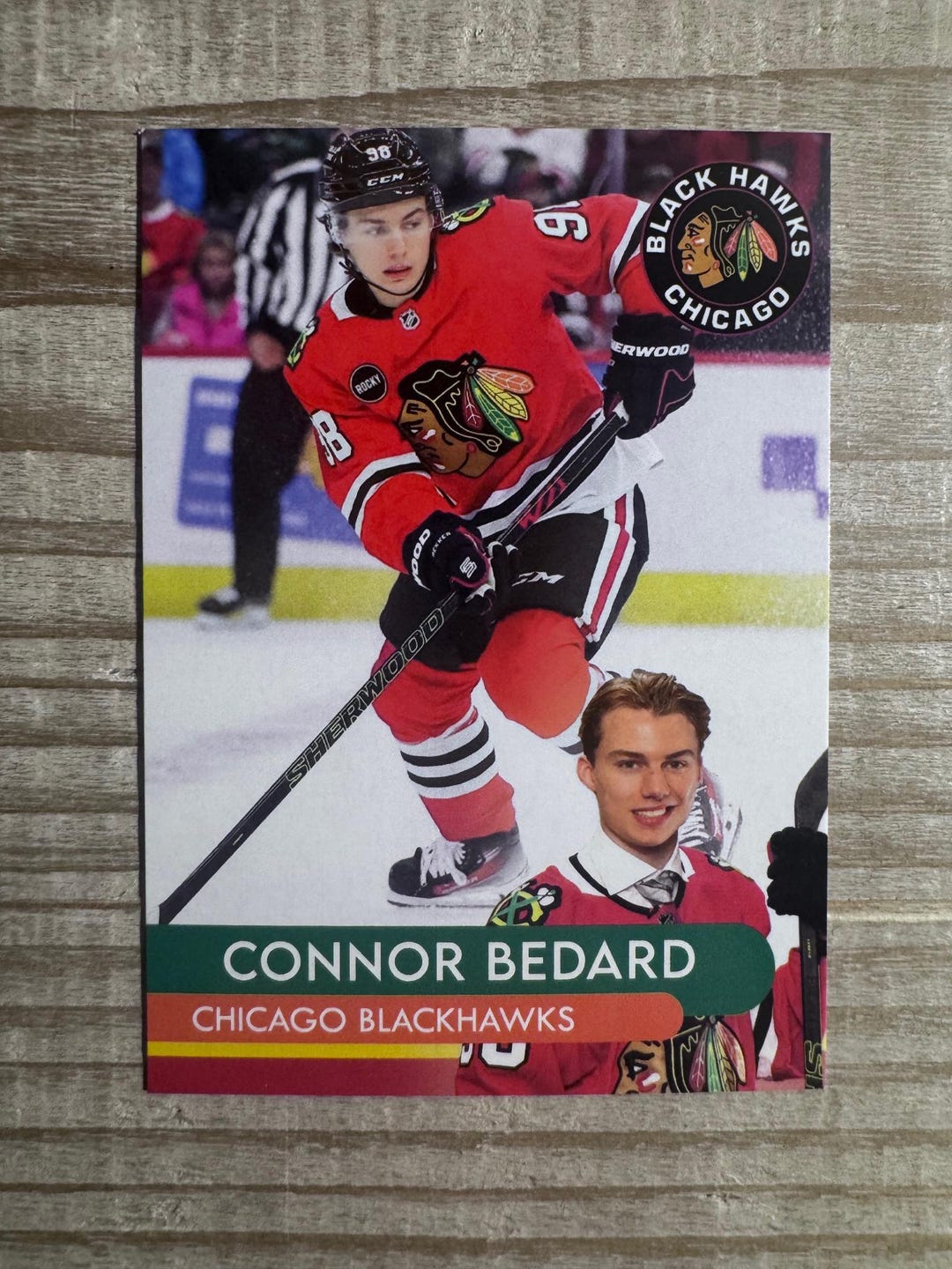 Connor Bedard 2023 Chicago Blackhawks Rookie Card - Etsy