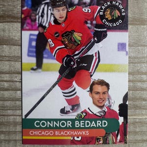 Connor Bedard 2023 Chicago Blackhawks Anfängerkarte