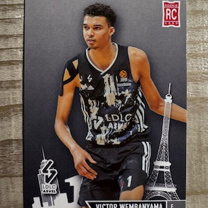 Carte de basket-ball recrue Victor Wembanyama génération 2021-22 Next RC ASVEL