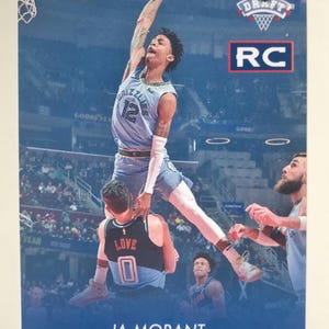 Carte Ja Morant 2018-19 Generation Next RC Rookie Basketball Card - Grizzlies de Memphis
