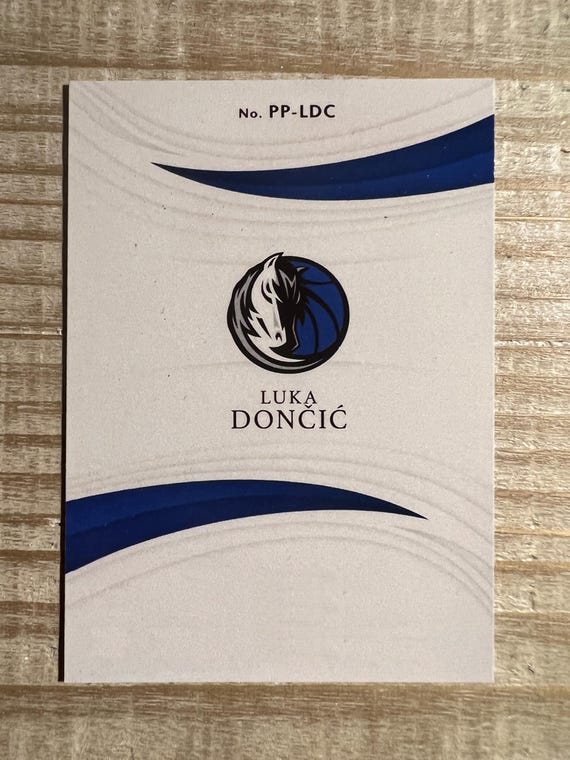 Luka Doncic 2019 Rookie Autograph Facsimile Printed Patch RP