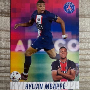 Carte Kylian Mbappe Rookie Paris Scooer 2022 (Football)