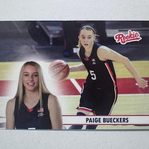 Paige Bueckers 2021 Generation nächste College Rookie Karte