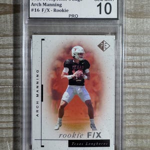 Arch Manning 2023 Prospector's Edge Rookie F/X - Classificado PRO Gem Mint 10