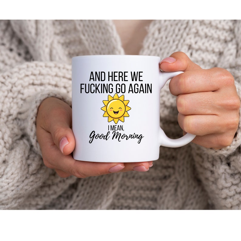 Bliss Monkey Co. Tasse à Café Humoristique Avec Inscription « I'M Fine