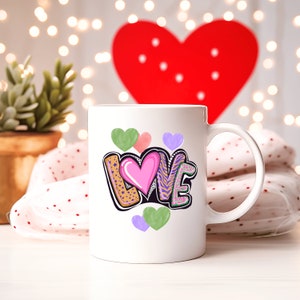 Love Valentines coffee mug wedding gift present for her funny mug anniversary gift for him birthday present for mom, dad, daughter, sister
