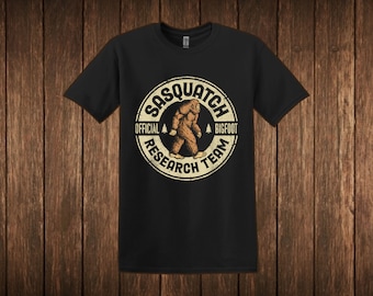 Bigfoot T Shirt Funny T Shirt Loch Ness Monster Shirt Ufo Shirts Cool T Shirt Sasquatch Alien Shirt Cryptozoology For Men Women Novelty Tee