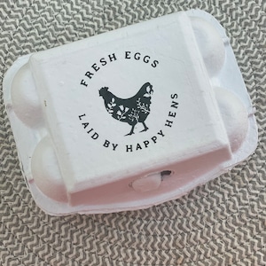 卵パック | 4個セット | Happy Hens の新鮮な卵