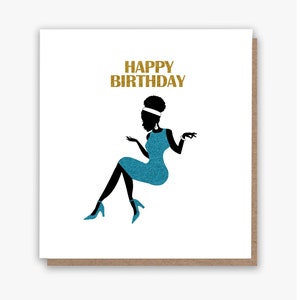 Carte Le plus heureux des anniversaires Reine