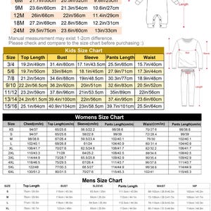 Julpyjamas för familjen, pyjamasset med personliga ansikten, långärmad topp och nederdel med personlig bild, pyjamasbyxor för barn och vuxna bild 10