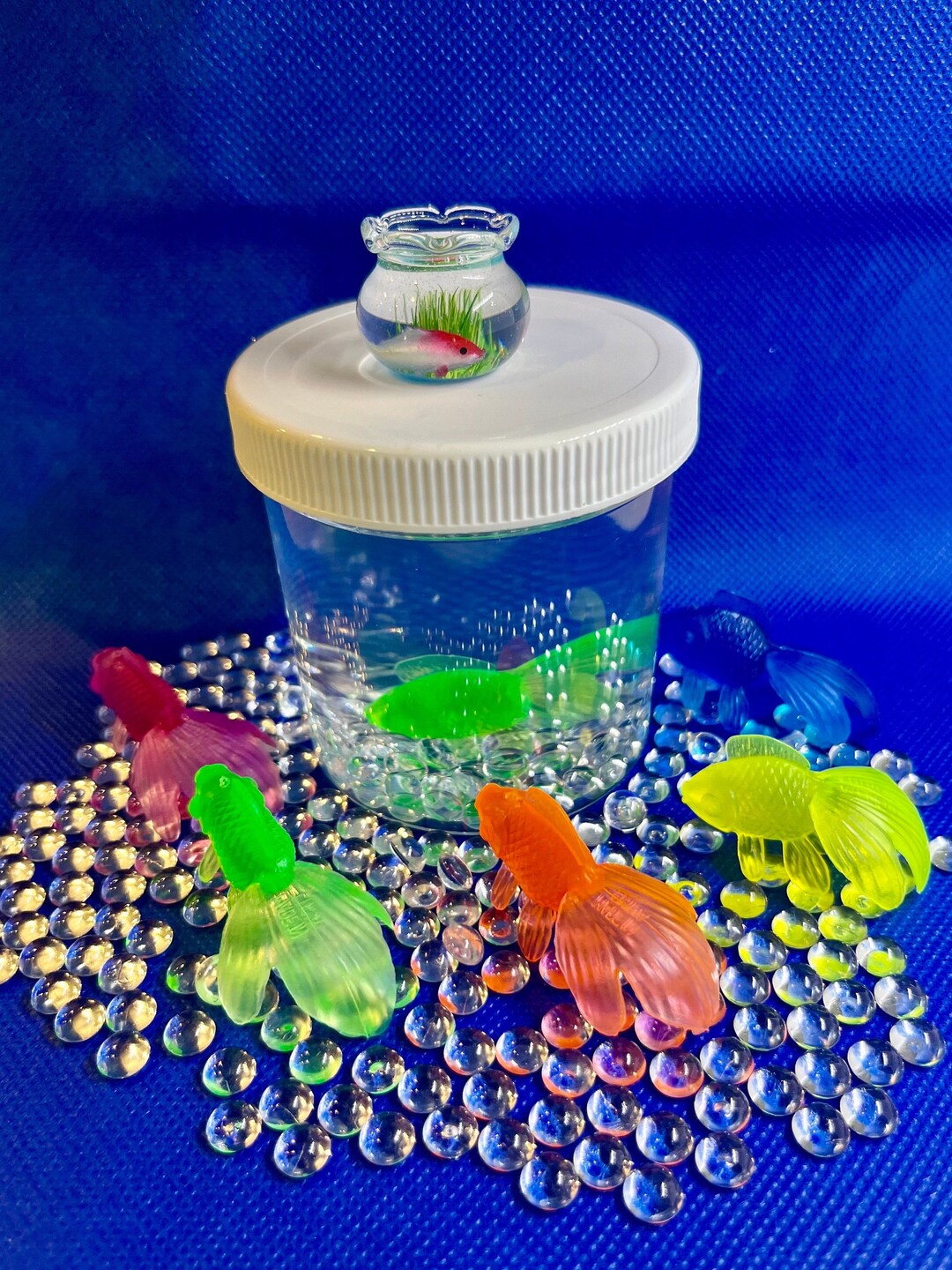 Free Fishbowl Fishbowl Delight Slime/ Sparkles/ Clear Slime/ Toys