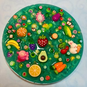 Farmers Market Picky Pad- 5&quot; Silicone Sensory Fidget Toy for Skin Picking ( Dermatillomania), Anxiety, Stress & Nail Biting, Therapy Tool