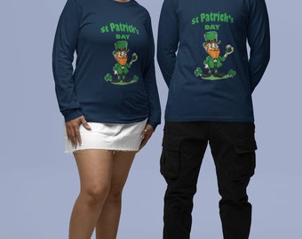 St Patrick's Day - Long Sleeve T-shirt - Free shipping!