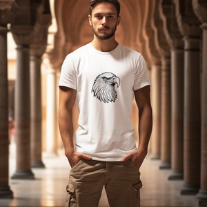 Strong Character Bald Eagle T-Shirts and Hoodies 13 Colors and Sizes to Choose From