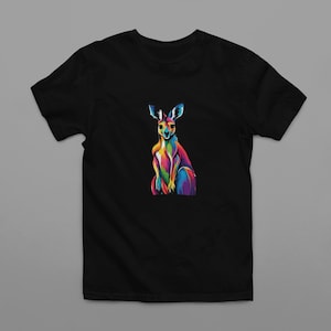 Giant Colorful Kangaroo - T-Shirts and Hoodies - Gifts for him and her