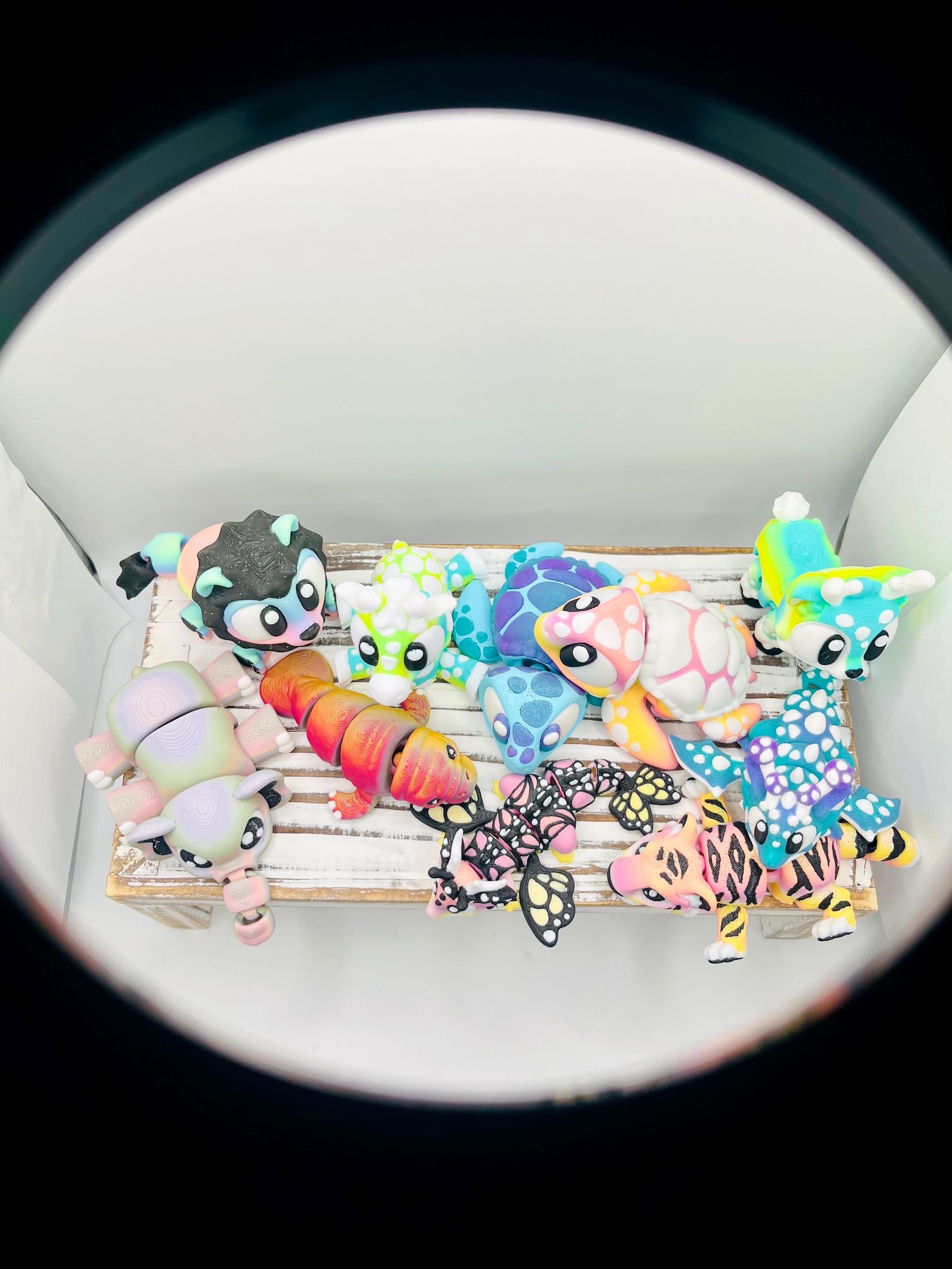 3D Printed Articulated Mini Animal Bundles: Articulated Fidget Toy ...