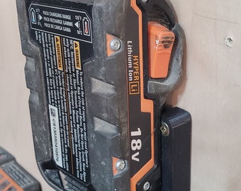 Digital fil (STL) - Fast 18V batterifäste