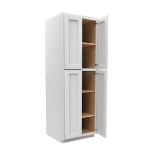 PC2484 Two Door Pantry Cabinet, Base Cabinet with Four Adjustable Shelves, Storage Cabinet for Kitchen Organizers, 24W x 84H x 24D inch