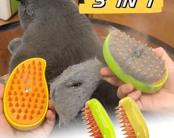 Pet Electric Spray Massage Comb Steam Brush