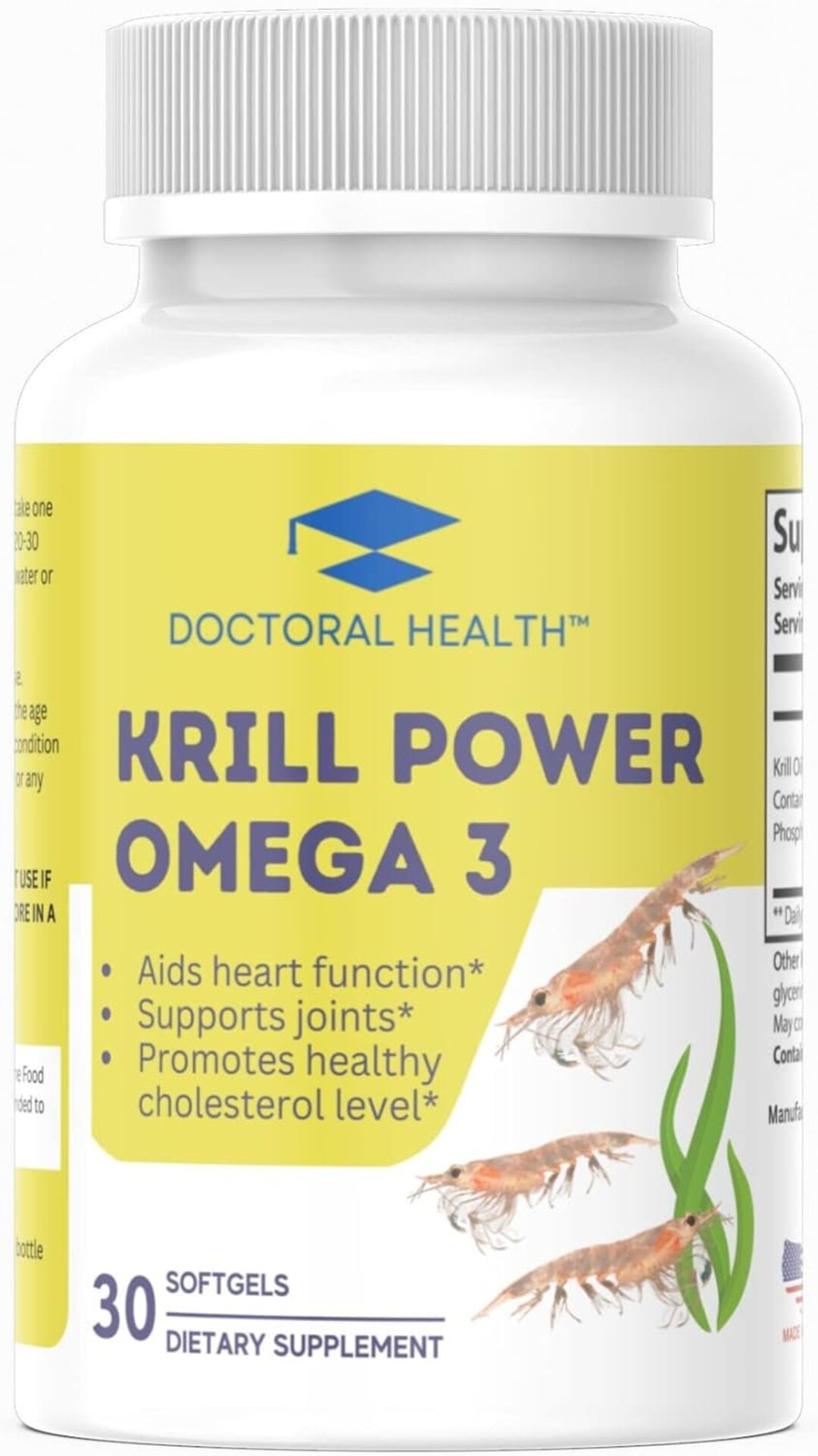 Doctoral Health Krill Power Omega 3 EPA DHA Phospholipids Etsy