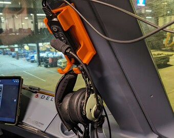 ground support headset for aviation airport ground screw UFQ GS-P2