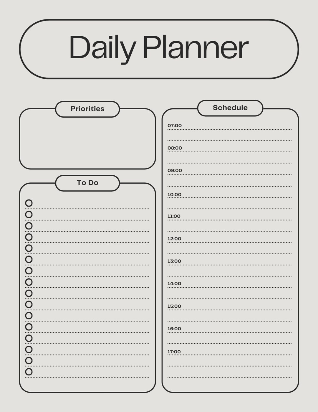 Digital Printable to Do List Bundle , Daily Planning, Organization ...