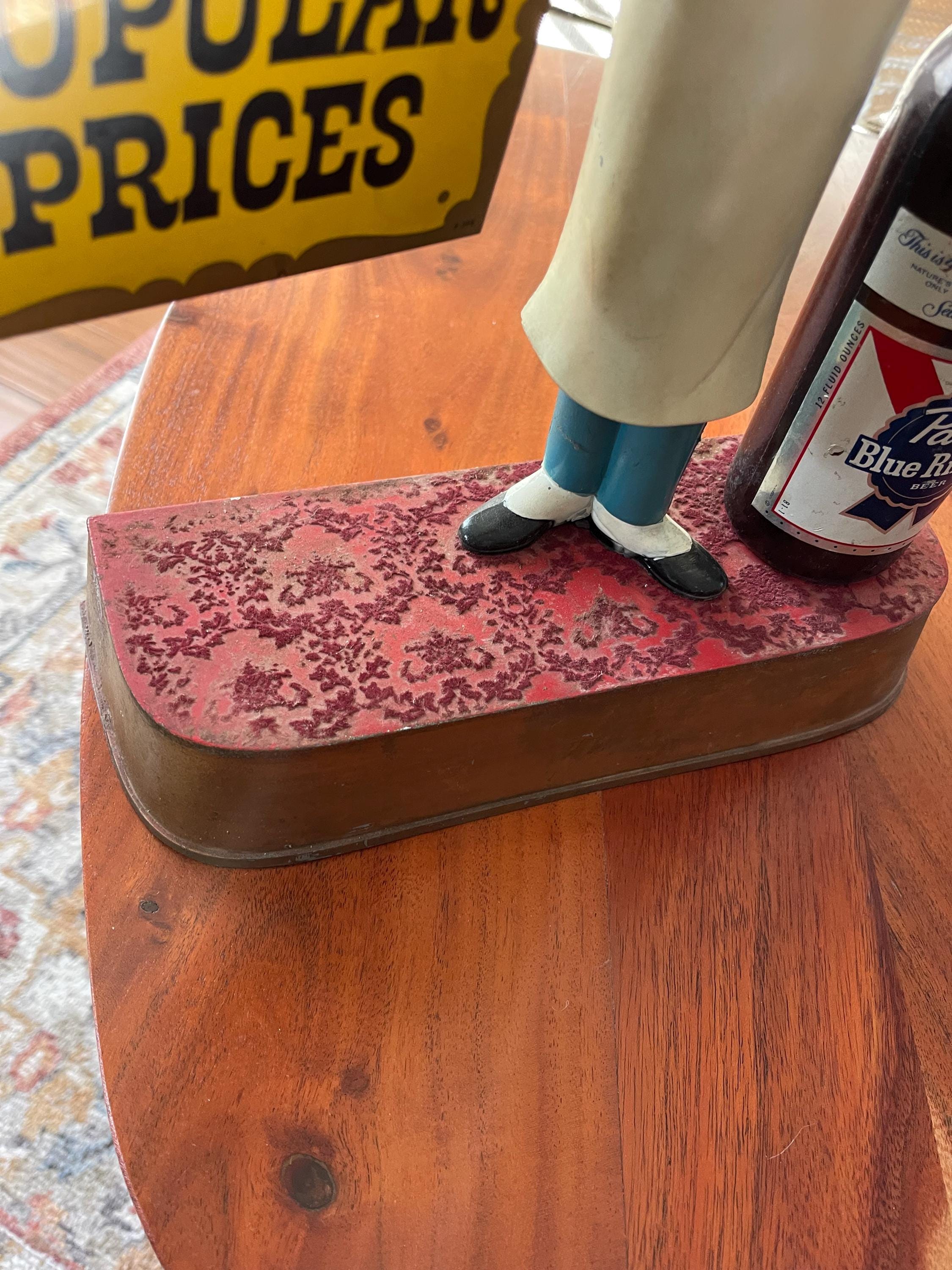Pabst Blue Ribbon Beer/bartender Advertising Figure - Etsy