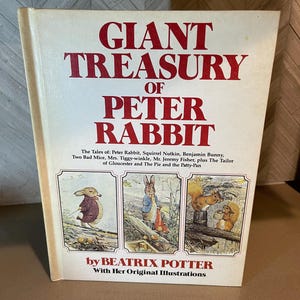 Peter Rabbit&#39;s Giant Treasury - Hardcover (1980)  By Beatrix Potter