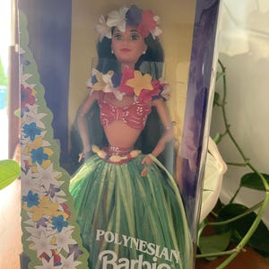 Vintage Mattel Dolls of the World - Polynesian Barbie Doll (1995) NIB