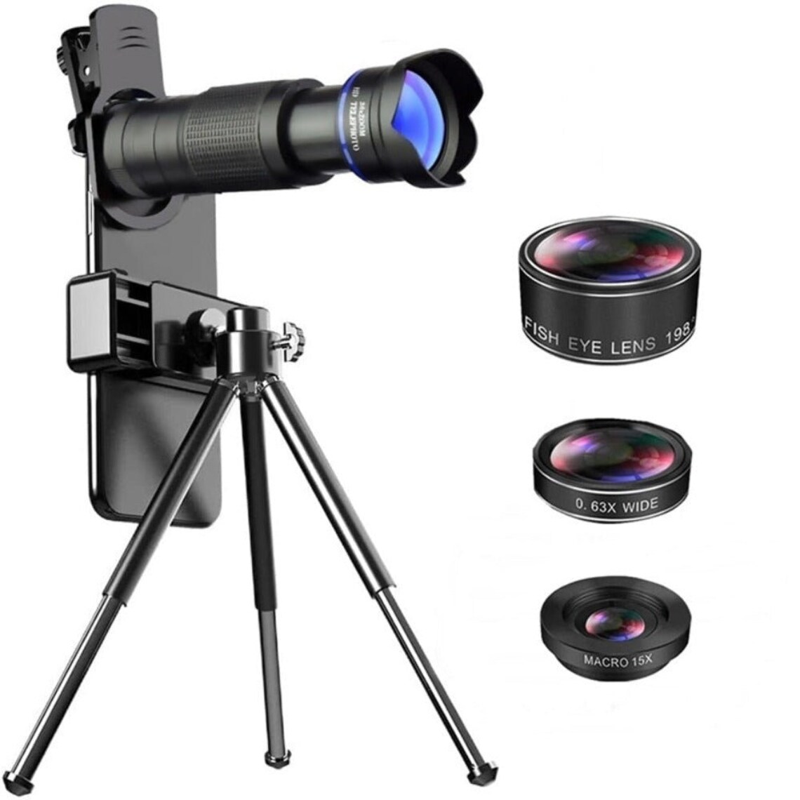 Dragon 36X Mobile Phone Lens Kit With Tripod Etsy