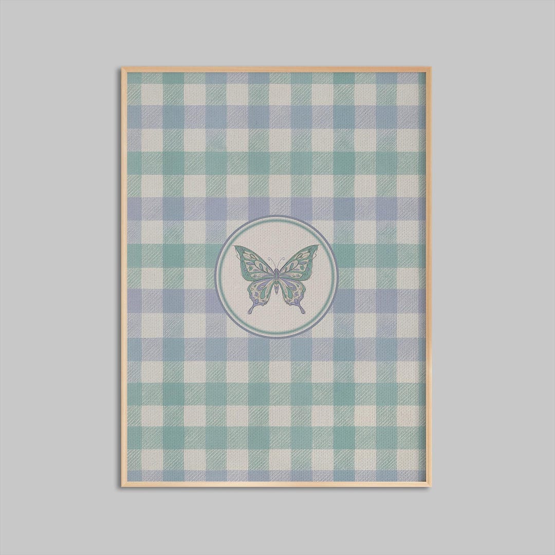Pastel Butterfly Wall Art, Cottagecore Butterfly Print Decor - Etsy