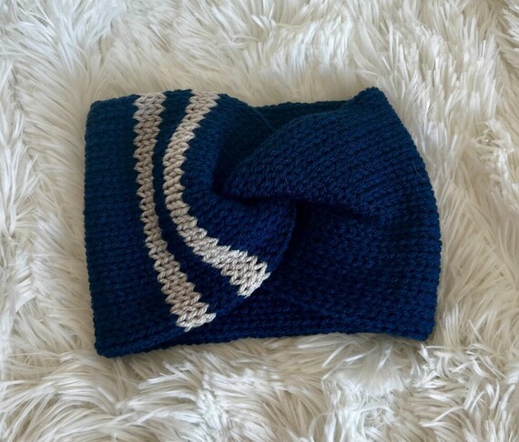【DISCERNMENT】Creed Mash Round Knit PATTERN Wizarding Inspired House Twisted Headband Circular